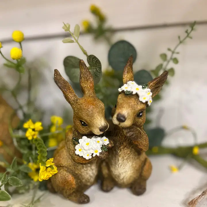 Garden Bunnies 5 x 3 x 5.5 inches