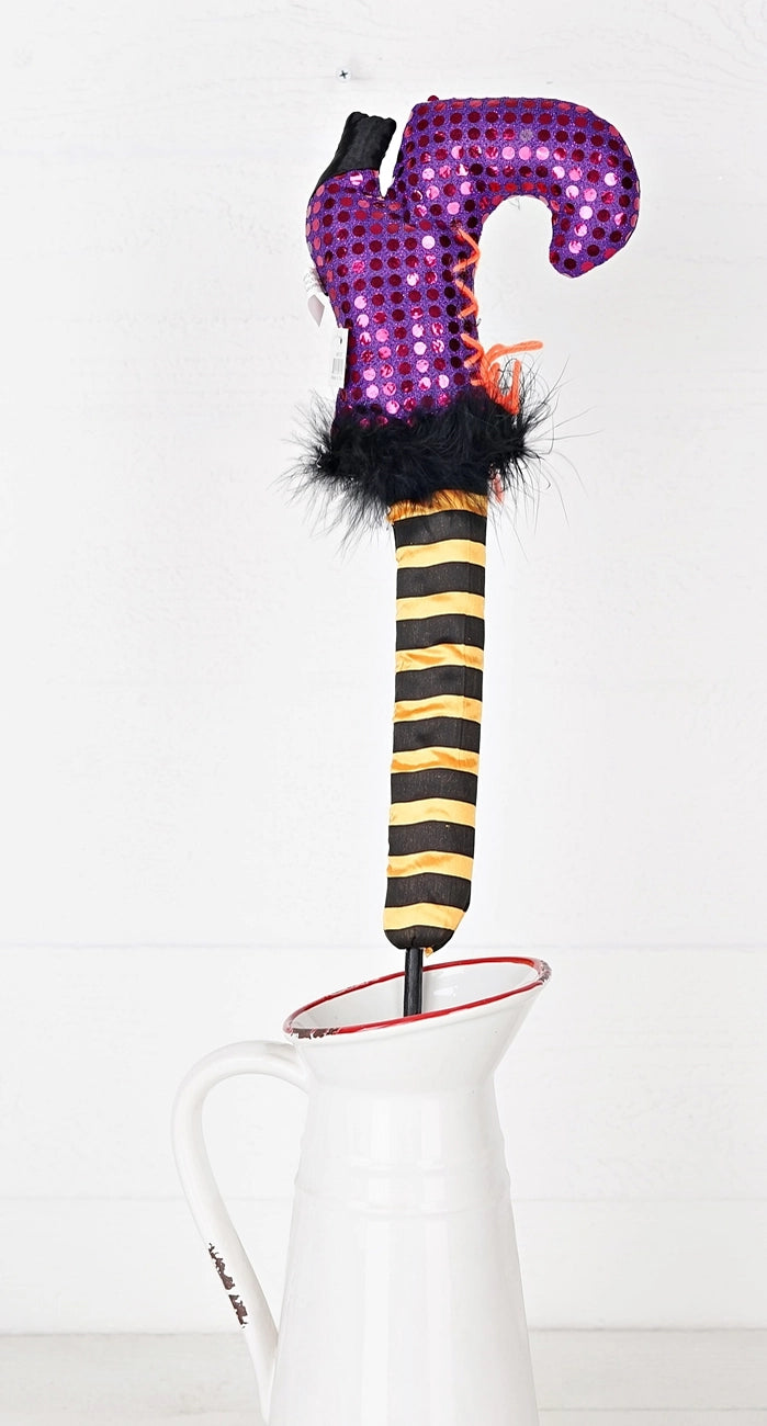 Witch Boot On Stick