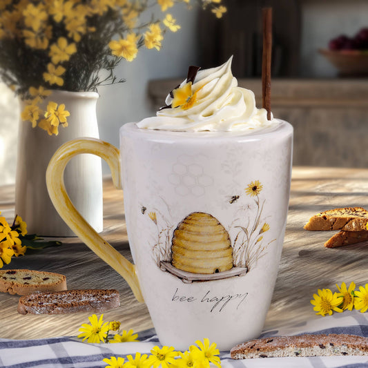 Bee Sweet Mug 16 oz. - 4 assorted