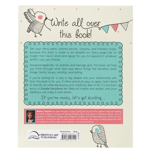 Doodle Devotions For Girls Softcover