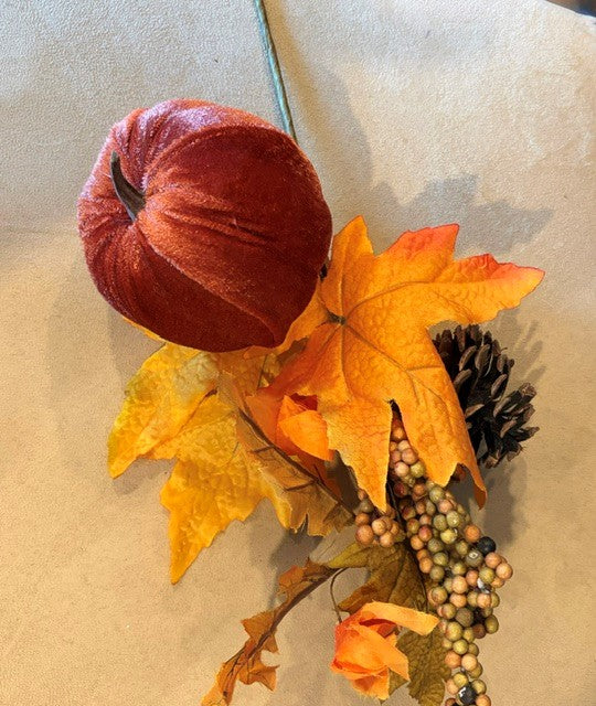 Velvet Pumpkin Spray