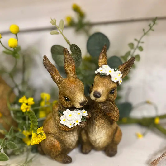 Garden Bunnies 5 x 3 x 5.5 inches