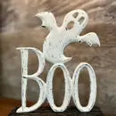 Metal Boo 7x9in
