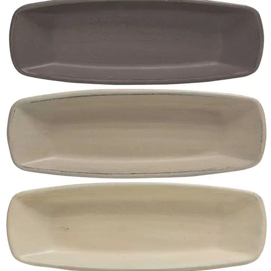 Farmhouse Colors Squared Oval Tray