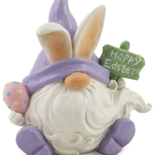 Payson Purple Easter Gnome Easter Accent