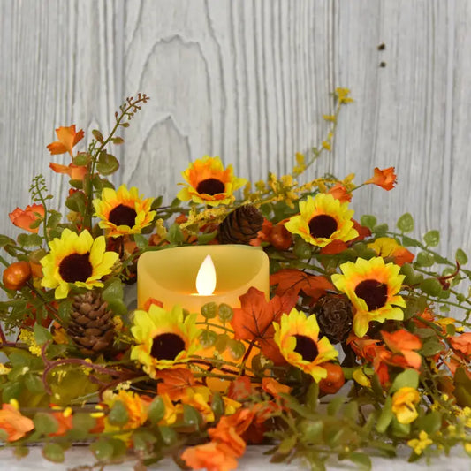 Pumpkin Surprise 4.5in Candle Ring