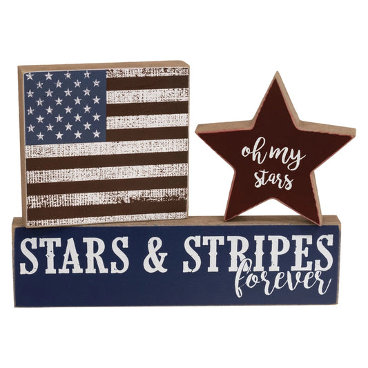 Stars and Stripes Forever Blocks