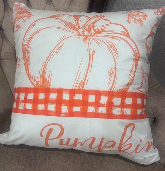 Pumpkin Pillow Cover